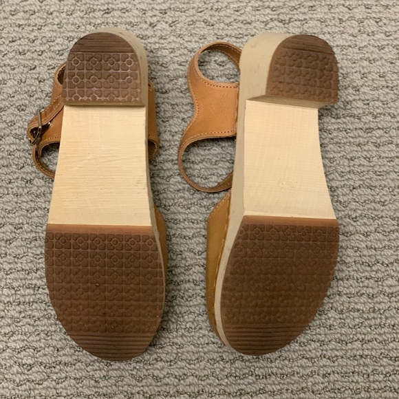 Clogs Sandals (Swedish Wooden High Heel, Victoria) - Picture 4 of 6